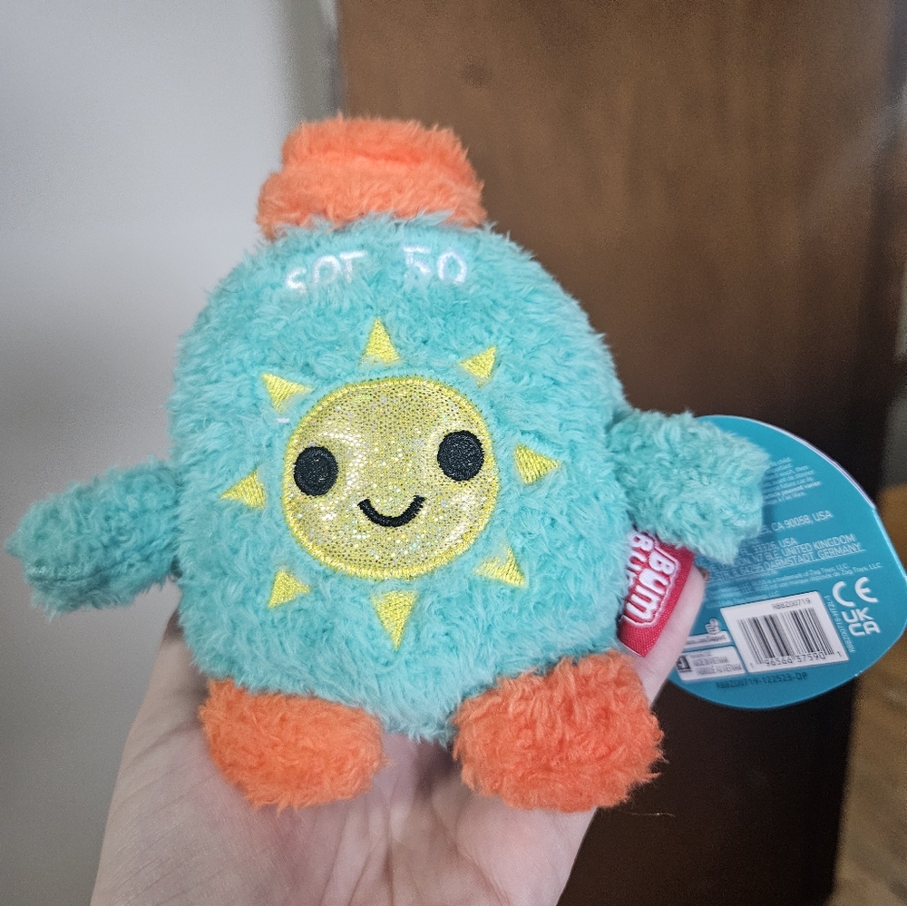 NWT Bumbumz 4.5” Sol the Sunscreen PoolsideBumz 🌞